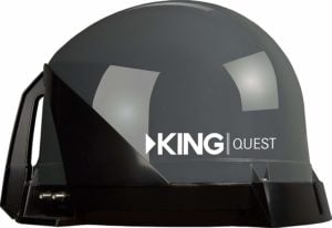 King Queset tailgate satellite dish