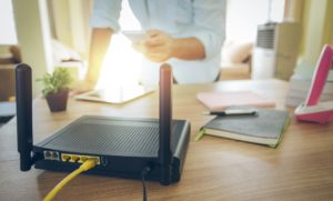 Satellite internet Wi-Fi router image