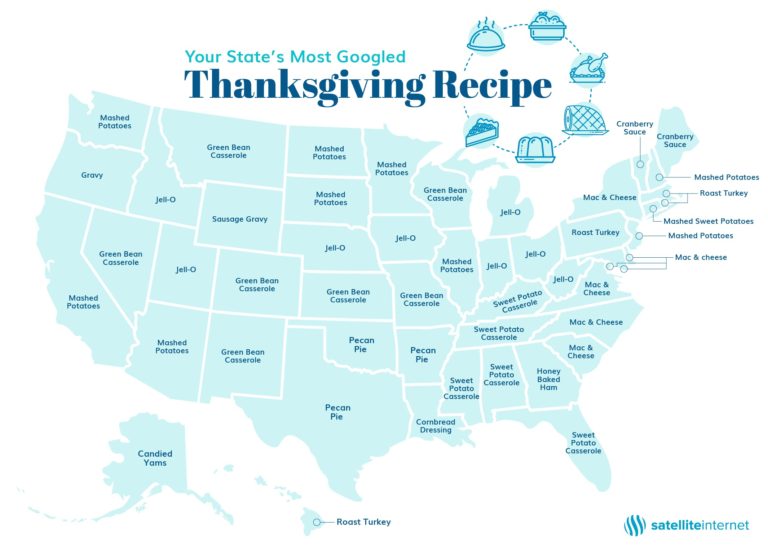 Thanksgiving Map