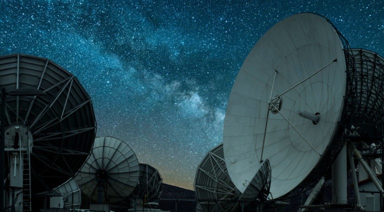 Satellite internet dishes enable internet connection to happen in rural and remote areas.