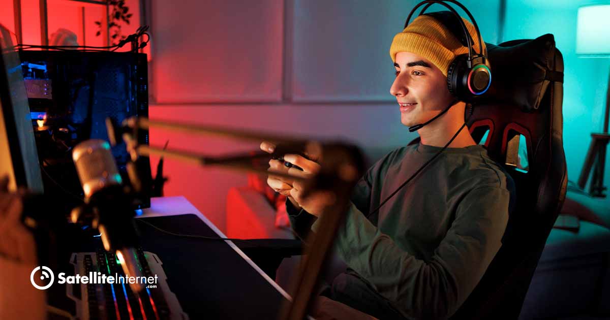 Gaming with Satellite Internet | SatelliteInternet.com